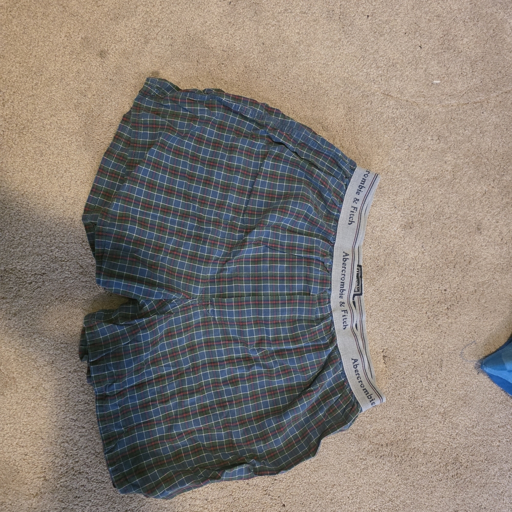 Abercrombie & Fitch Plaid Boxers